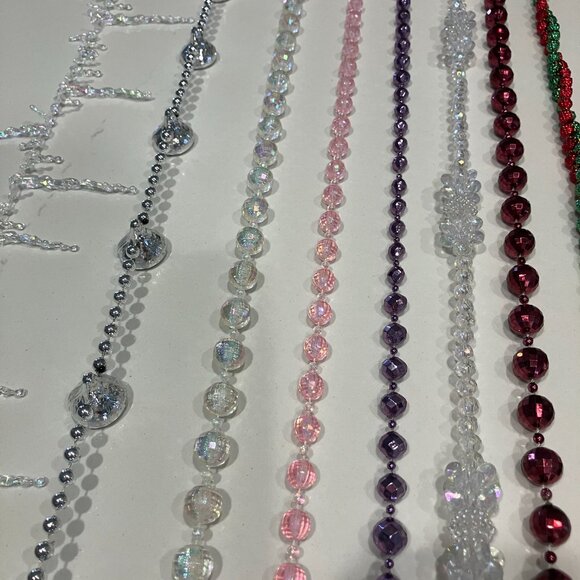 16 Strand Sparkling Holiday Tree Garland Wardrobe - Picture 3 of 4